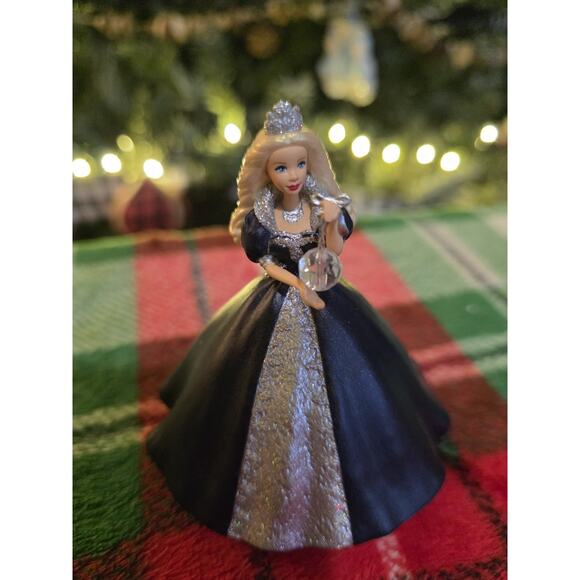 Hallmark Keepsake Barbie as the Millennium Princess 1999 Christmas Ornament - Picture 2 of 5